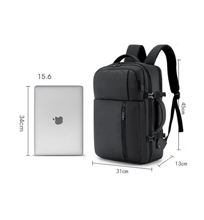 17" Adjustable 2-in-1 Notebook Backpack - Image 9