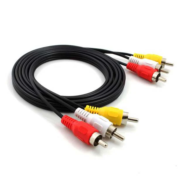3RCA TO 3RCA MALE TO MALE CABLE 5M