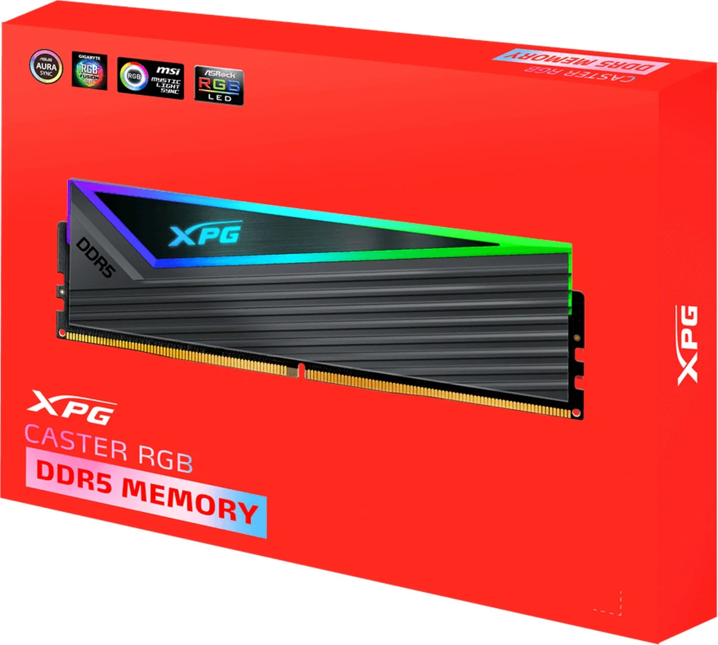 XPG Caster RGB 16GB DDR5 6000Mhz ECC 288-pin DIMM Desktop Memory - Image 3