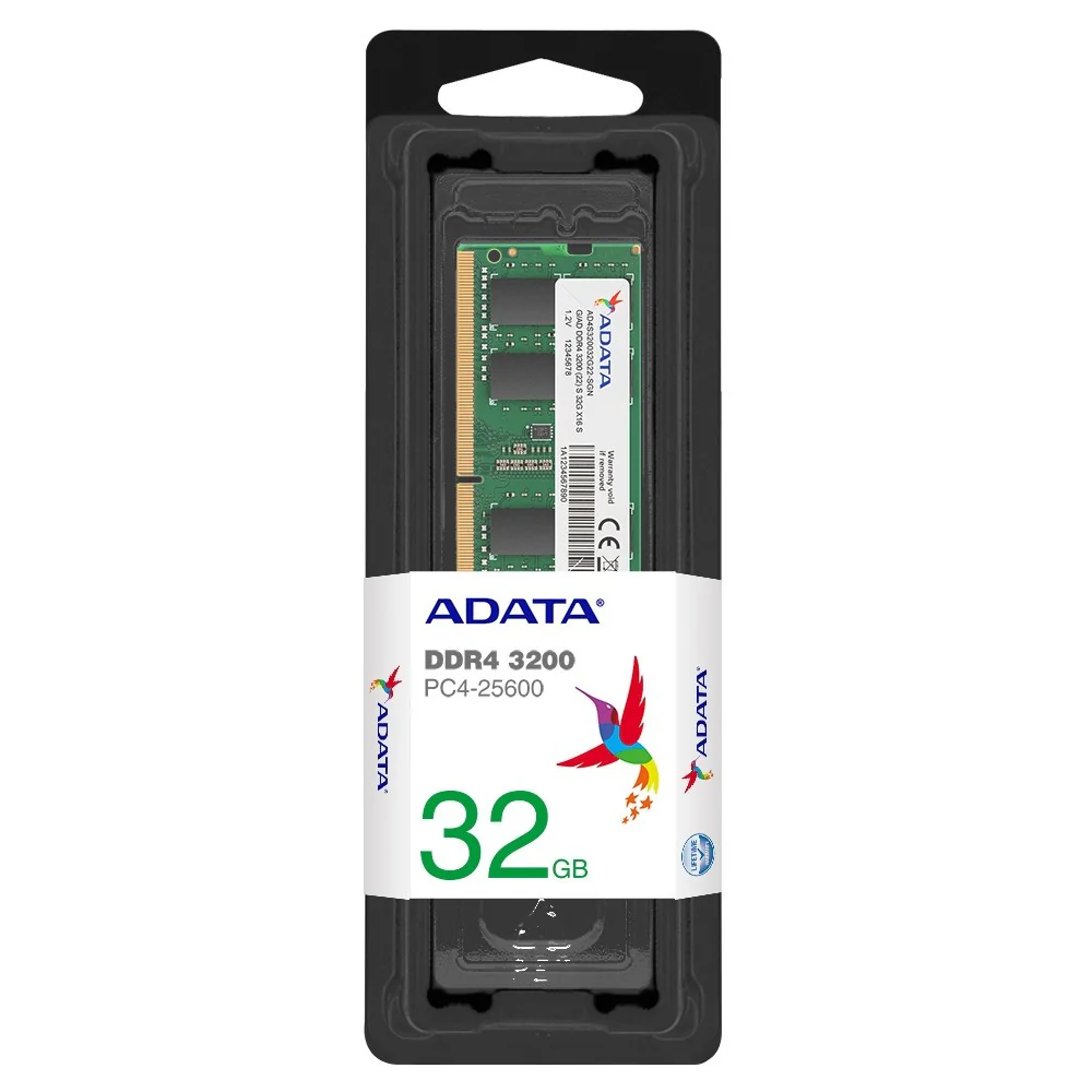 ADATA AD4S320032G22-SGN Premier 32GB DDR4-3200Mhz Notebook 260-pin SO-DIMM Memory - Image 2
