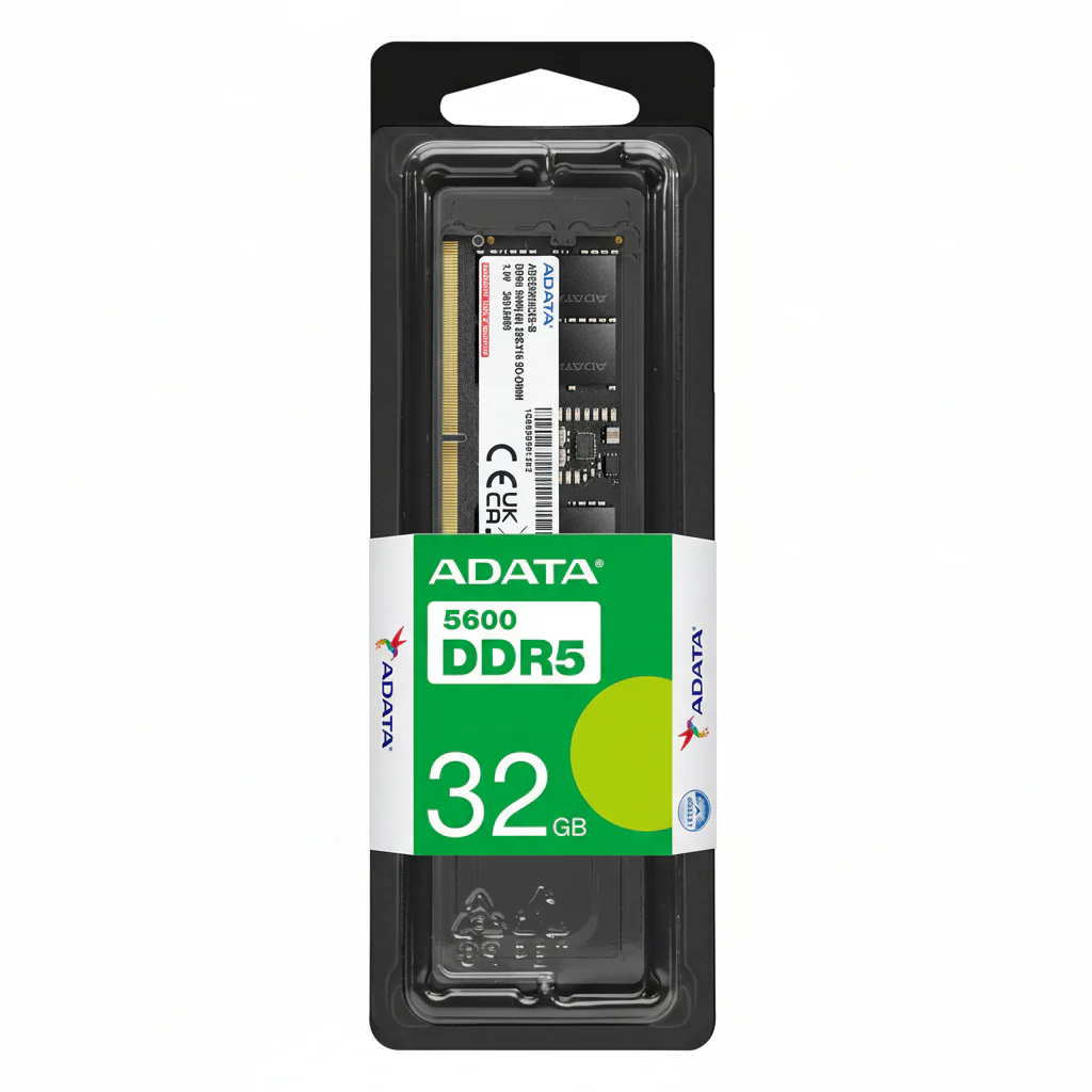 ADATA DDR5 32GB 5600MHz U-DIMM Desktop Memory Module, CL46, 1.1V - Image 2