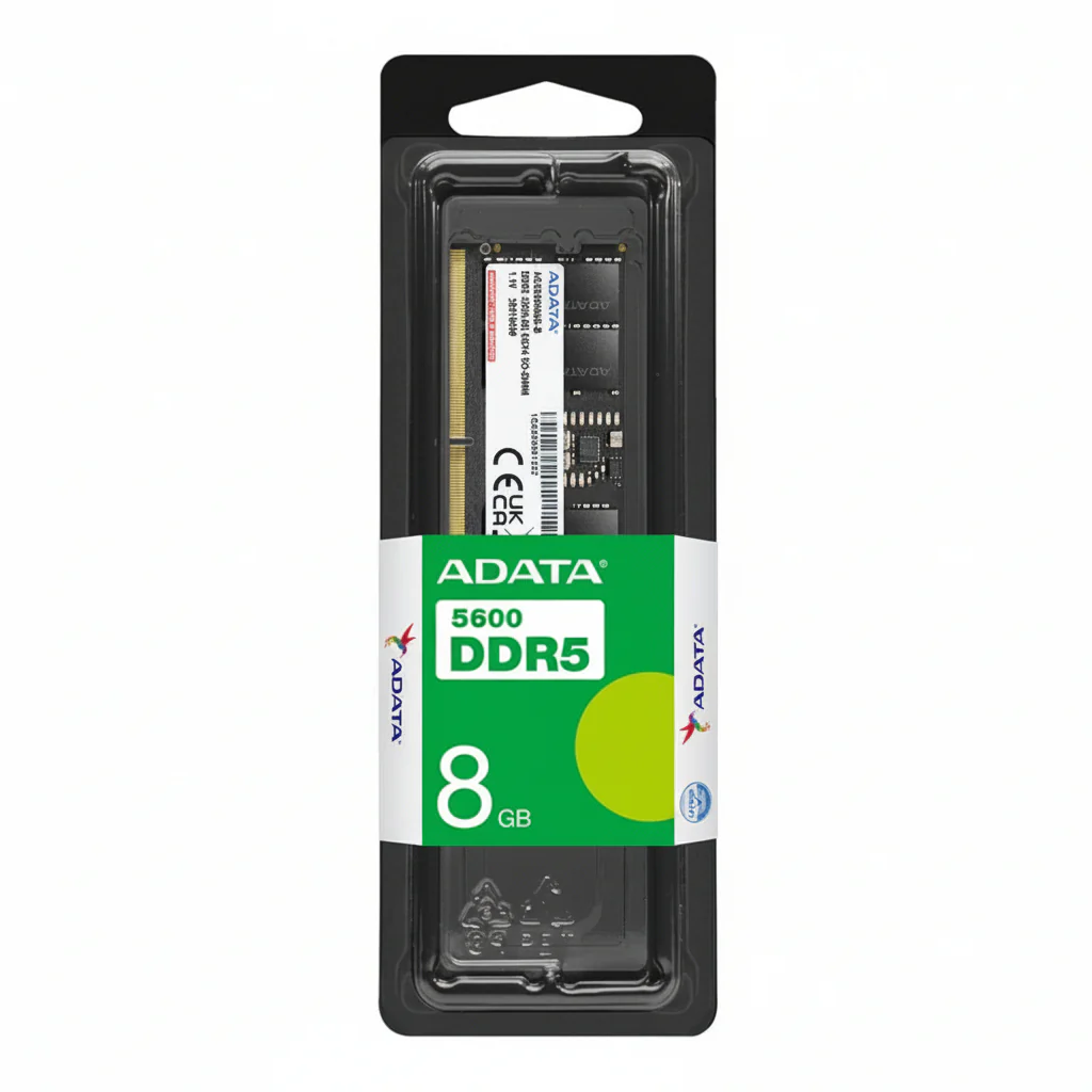 ADATA DDR5 8GB 5600MHz U-DIMM Desktop Memory Module, CL45, 1.1V - Image 3