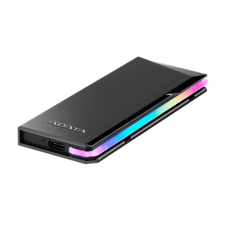 ADATA EC700G M.2 SSD External Enclosure, USB 3.2 Gen2, RGB Lighting, Tool-Free - Image 3