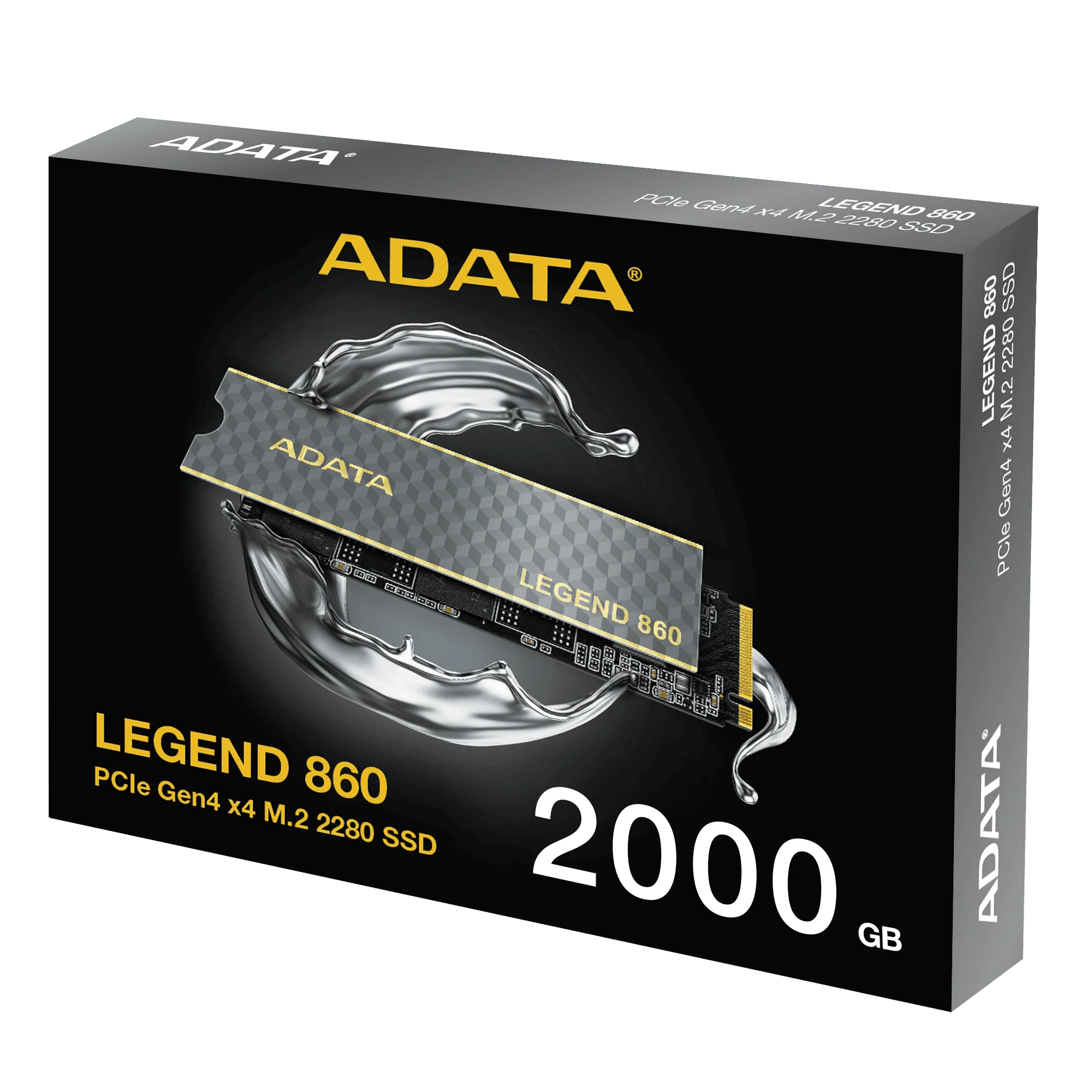 ADATA Legend 710 2TB M.2 2280 PCIe 4.0 NVME Internal SSD - 6000MB/5000MB - Image 3