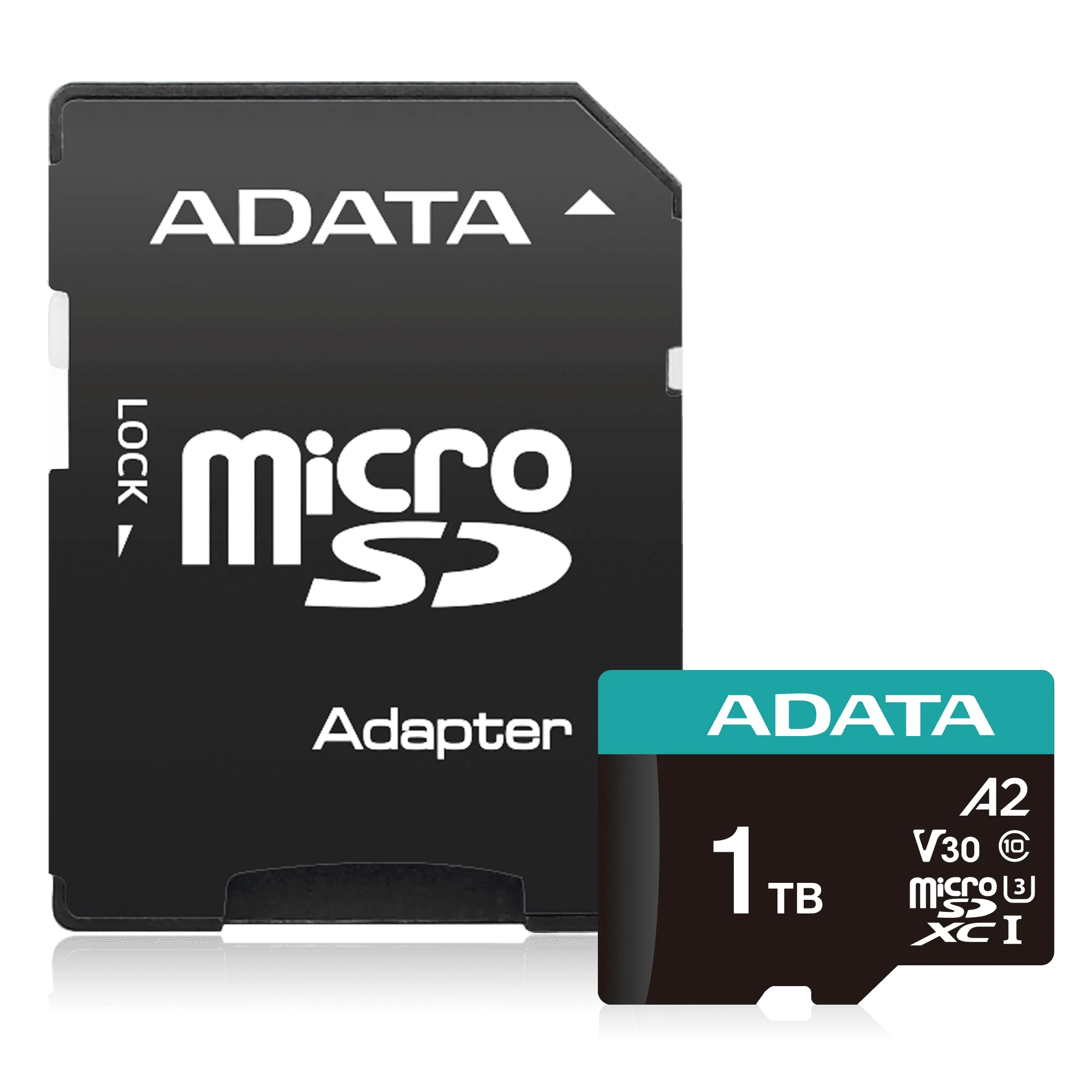 ADATA V30S 1TB MicroSDXC - Class 3 (U3), UHS-I (incl SD Adapter) - Image 2