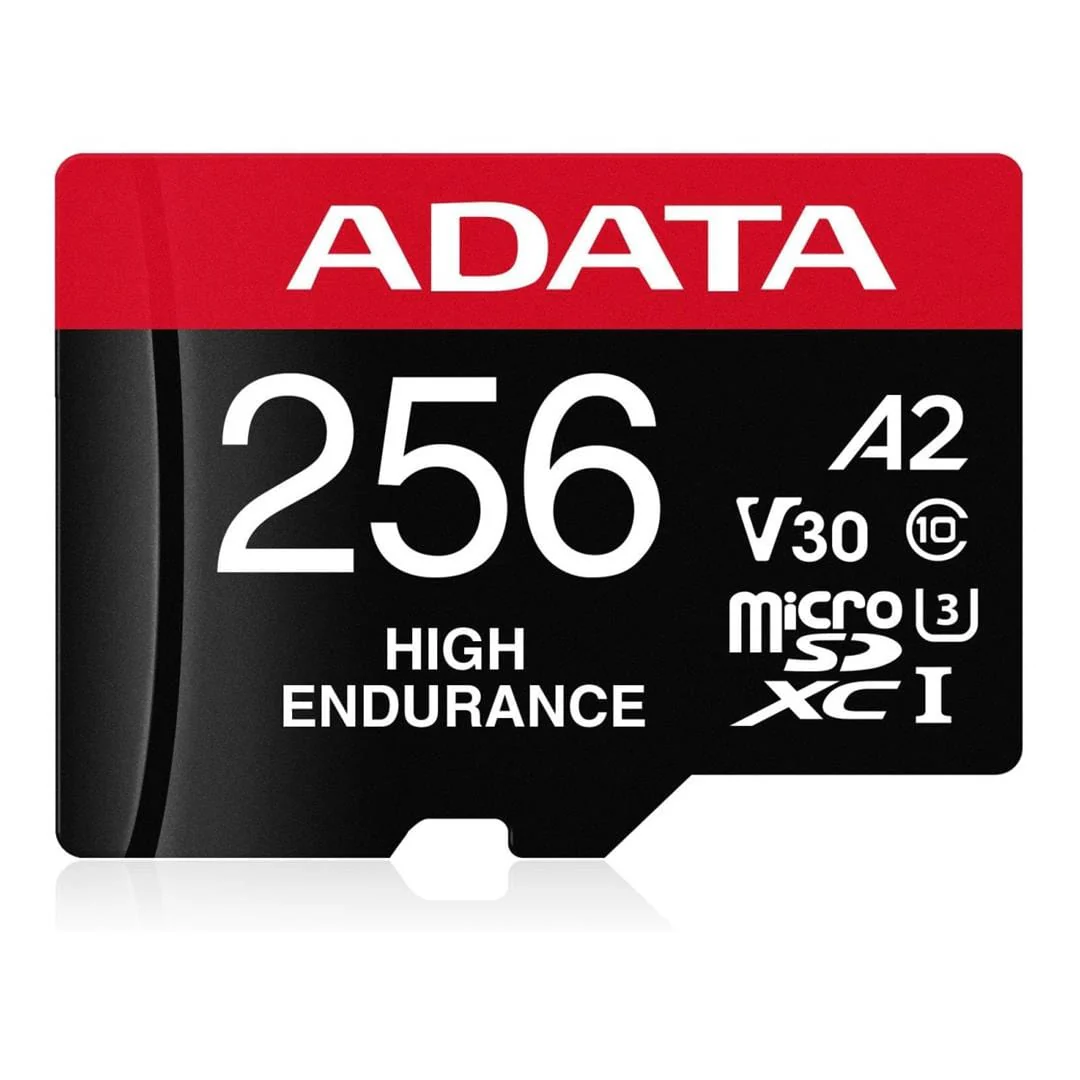 ADATA High Endurance 256GB microSDXC Memory Card, UHS-I U3, V30, A2, 100MB/s Read - Image 5