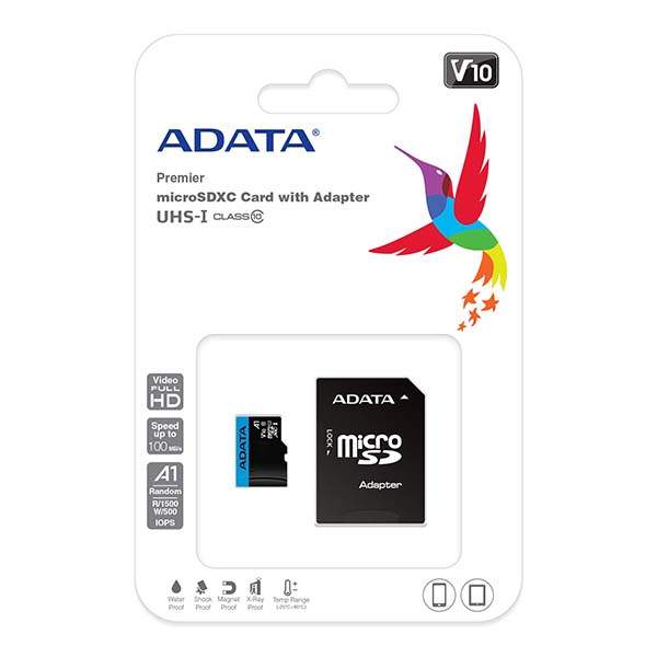 ADATA MICRO SDXC 128GB CL10 V10 A1 W/A - Image 3