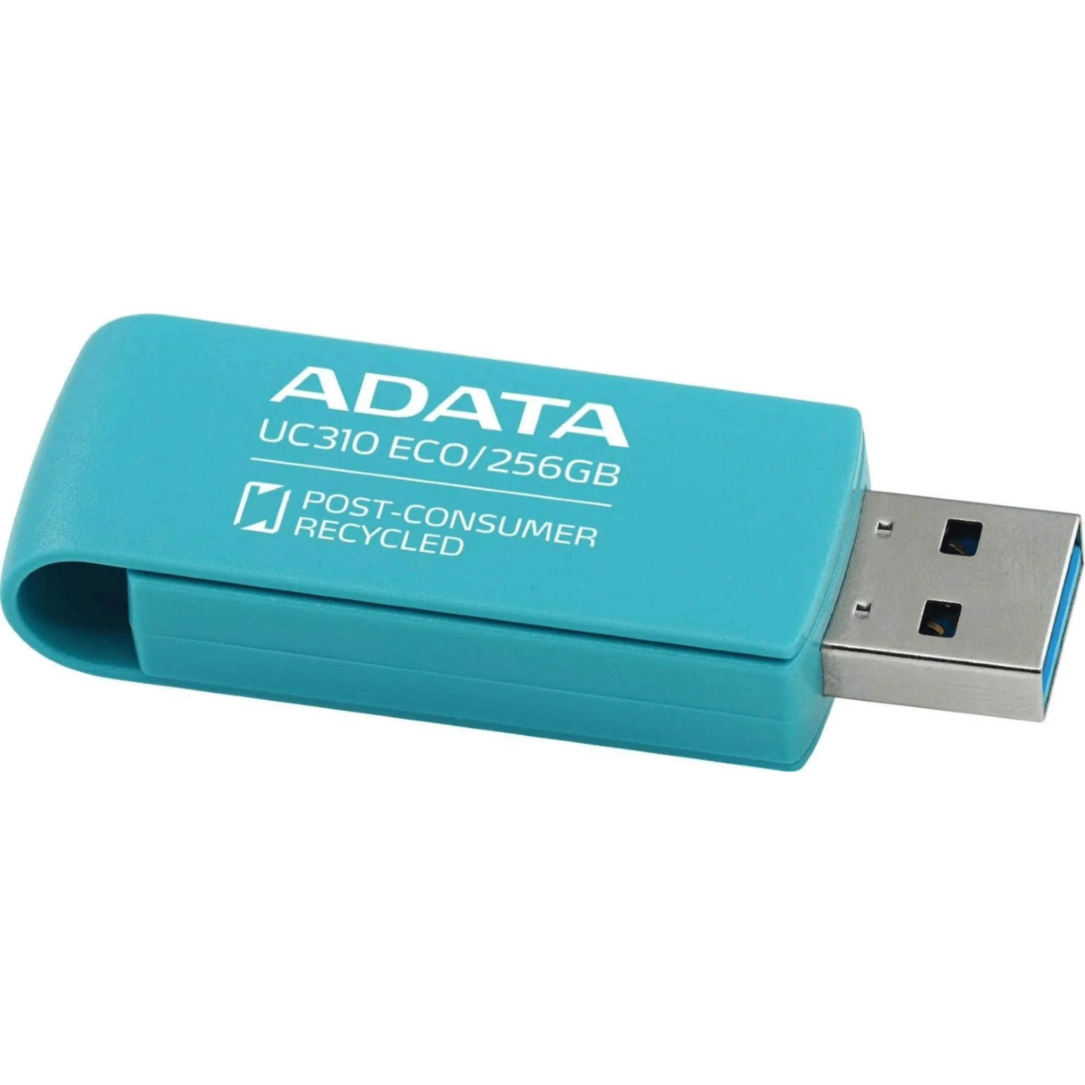 ADATA UC310 ECO 256GB USB 3.2 Gen 1 Flash Drive - Green - Image 2