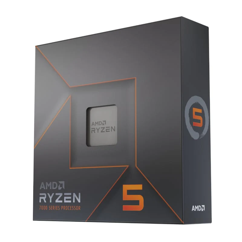 AMD Ryzen 5 7600x 5nm SKT AM5 CPU; 6 Core/12 Thread Base Clock 4.7GHz; Max Boost Clock 5.3GHz 38 MB ;Radeon Graphics; No Fan - Image 4