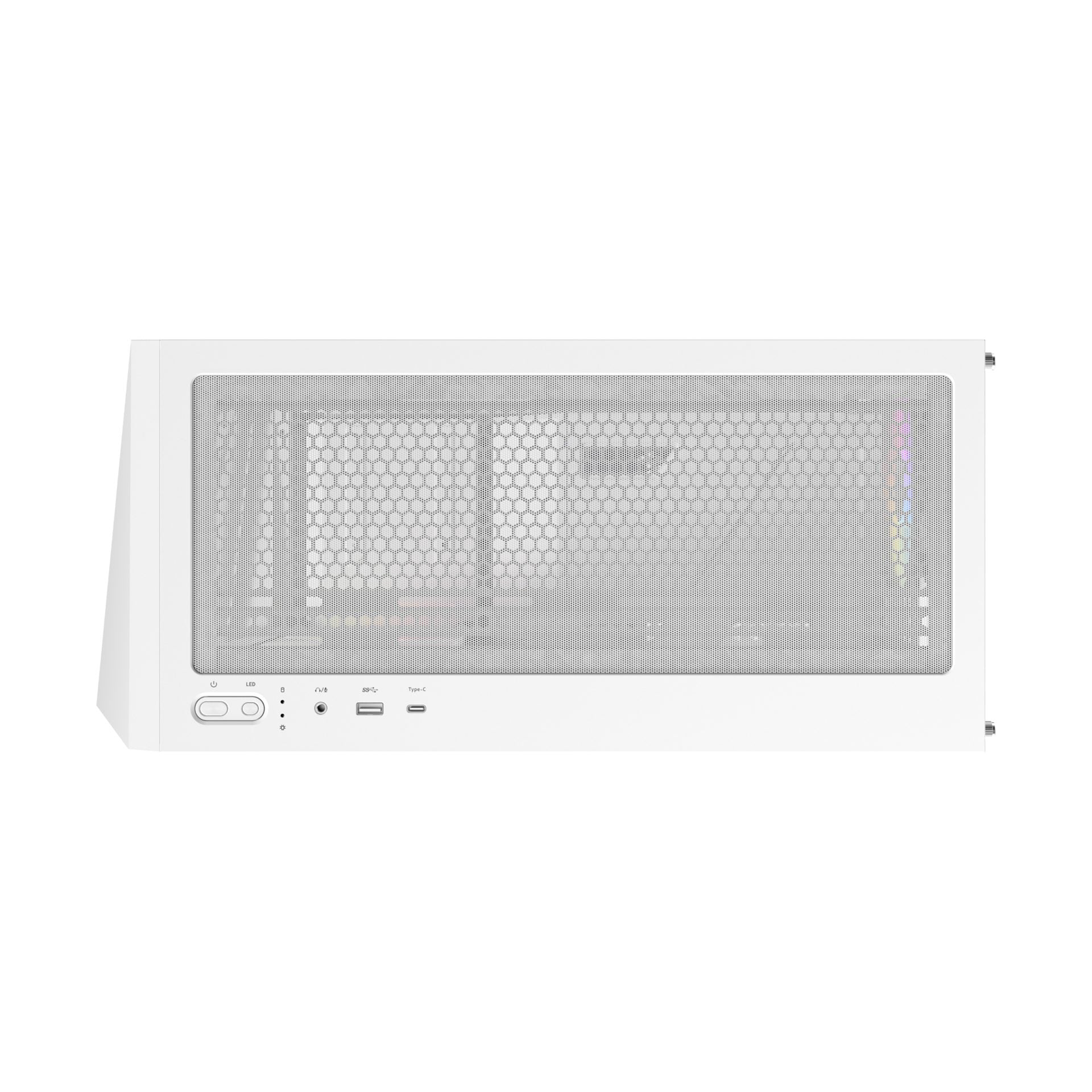 Antec C3 ARGB ATX | Micro-ATX | ITX ARGB Mid-Tower Gaming Chassis – White - Image 6