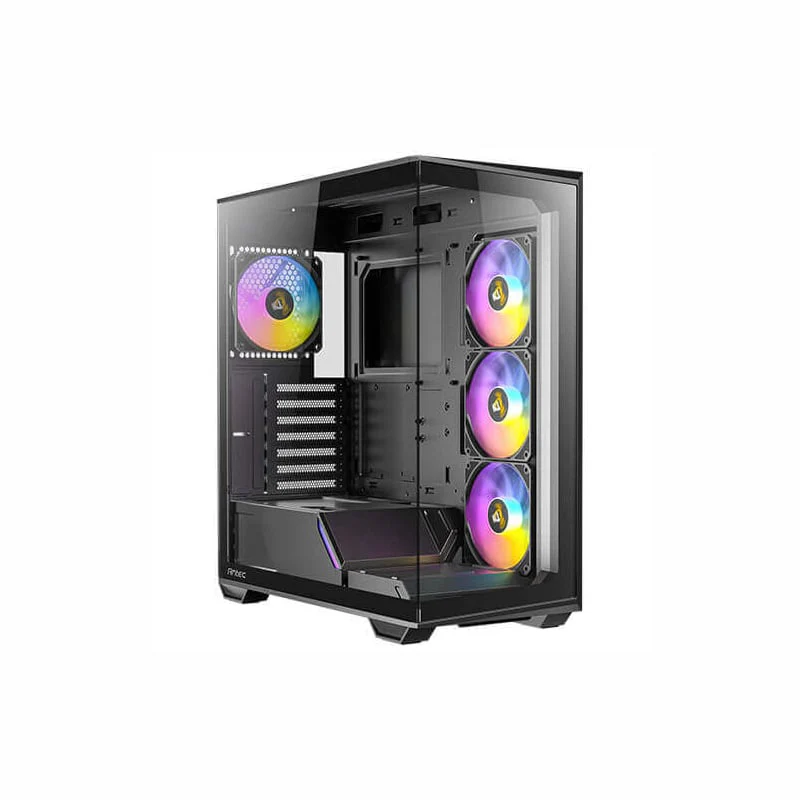 Antec C3 ARGB ATX | Micro-ATX | ITX ARGB Mid-Tower Gaming Chassis - Black - Image 2