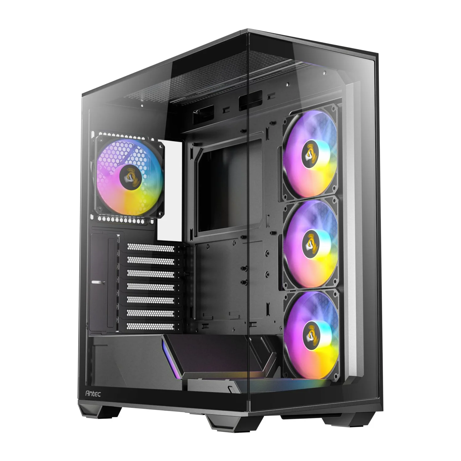 Antec C3 ARGB ATX | Micro-ATX | ITX ARGB Mid-Tower Gaming Chassis - Black - Image 7