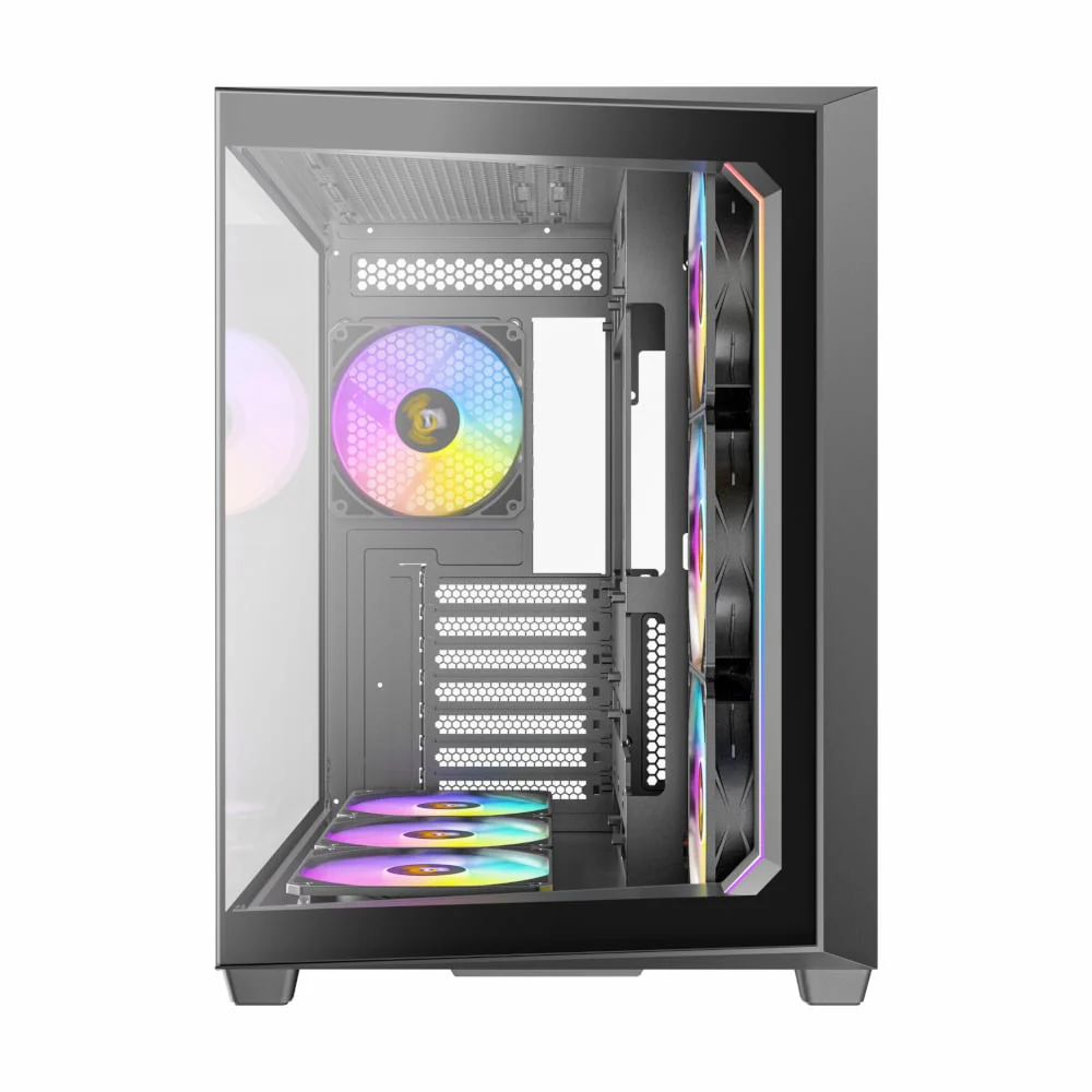 Antec C5 ARGB ATX DUAL Mid Tower Gaming Chassis – Black - Image 2
