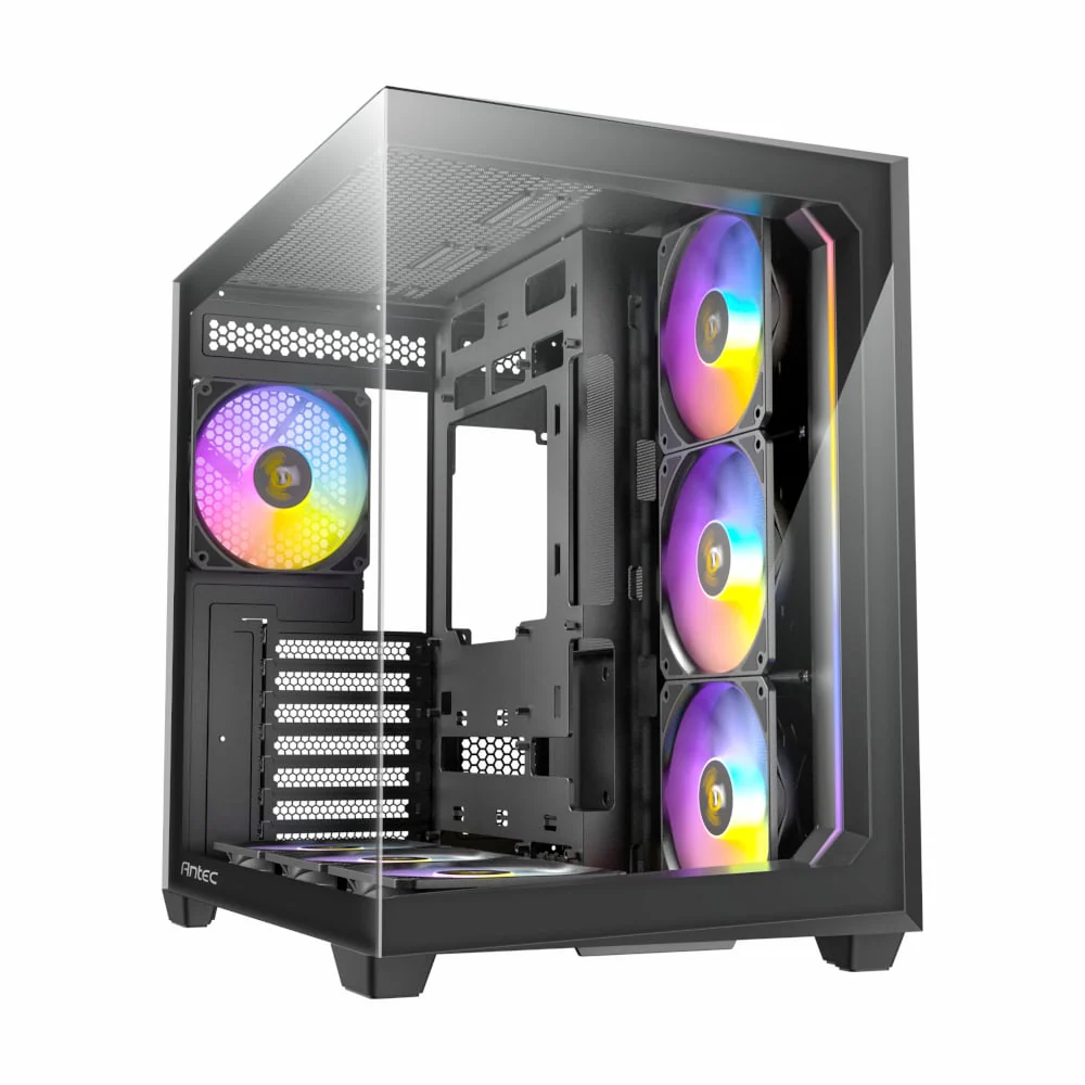 Antec C5 ARGB ATX DUAL Mid Tower Gaming Chassis – Black - Image 7