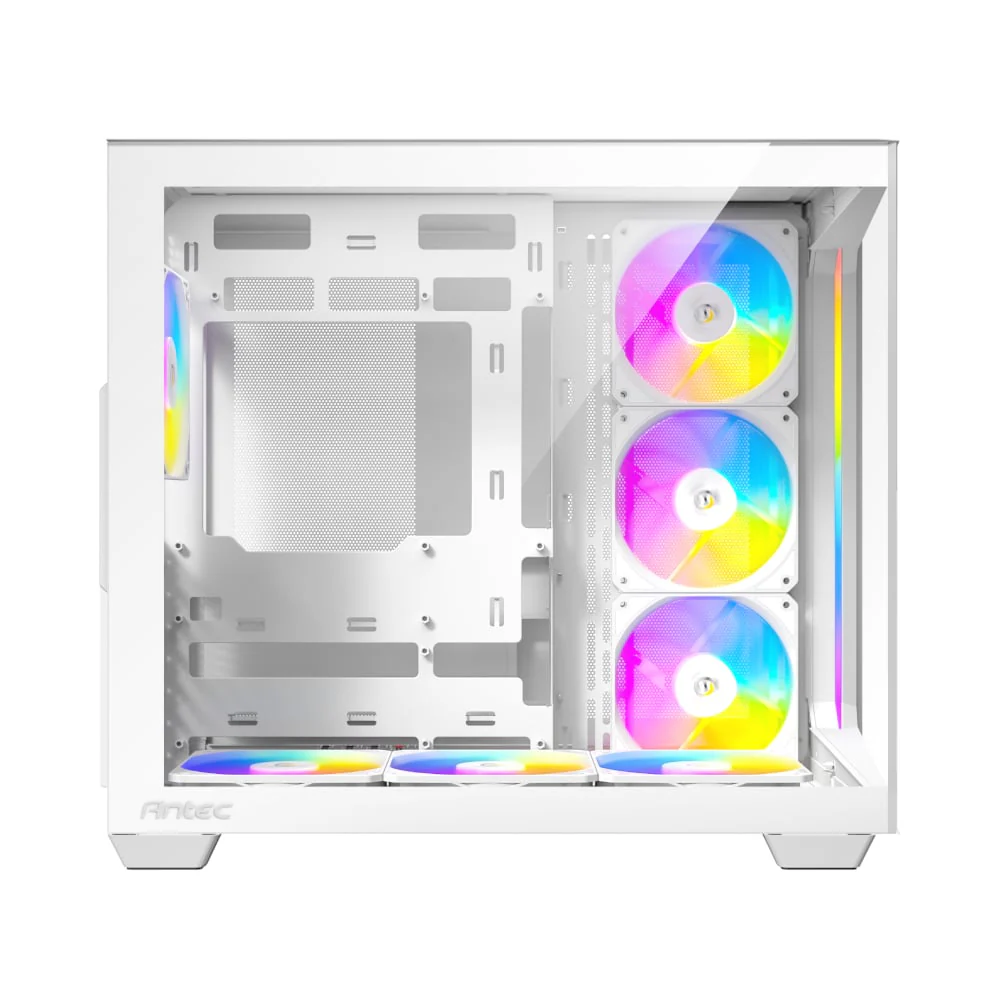 Antec C5 ARGB ATX DUAL Mid Tower Gaming Chassis – White - Image 4