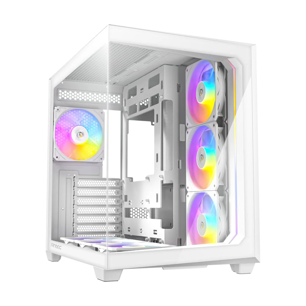 Antec C5 ARGB ATX DUAL Mid Tower Gaming Chassis – White - Image 7