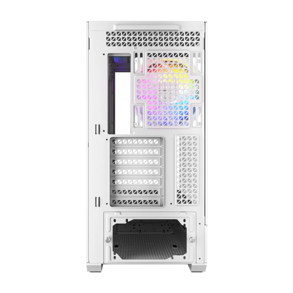 Antec C7 ARGB ATX Mid Tower Gaming Chassis – White - Image 4