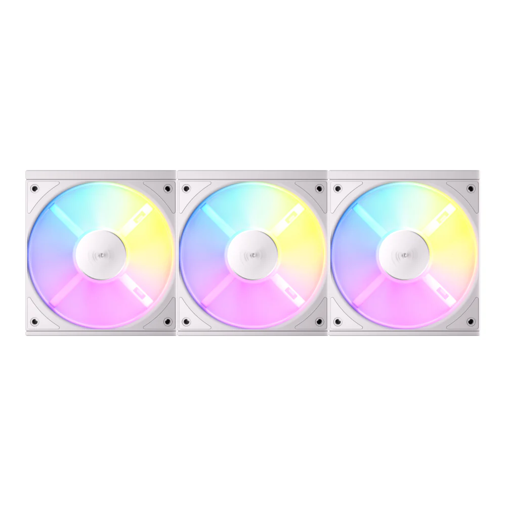 Antec Connect 120 ARGB PWM Fan 3 Pack - White - Image 4