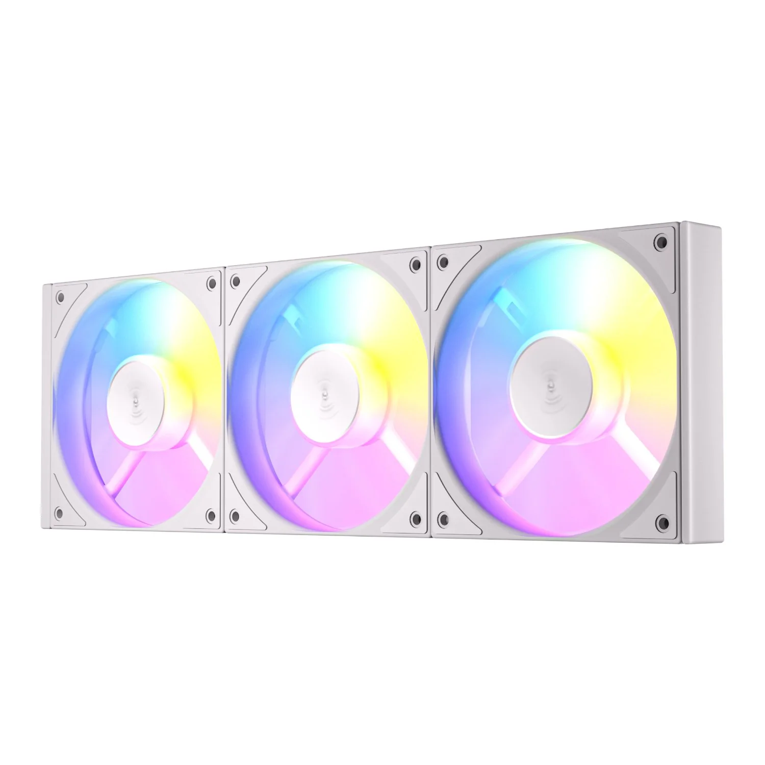 Antec Connect 120 Reverse ARGB PWM Fan 3 Pack – White - Image 3