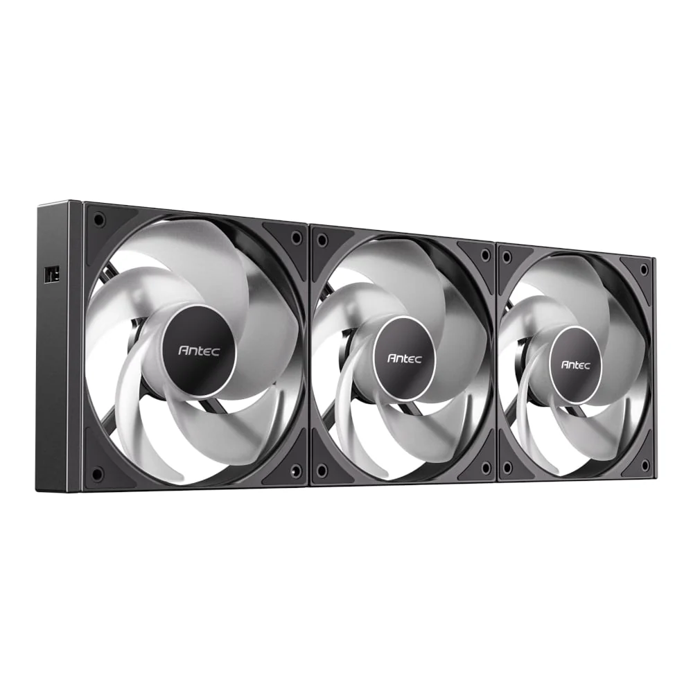 Antec Connect 120 Reverse ARGB PWM Fan 3 Pack - Black - Image 4