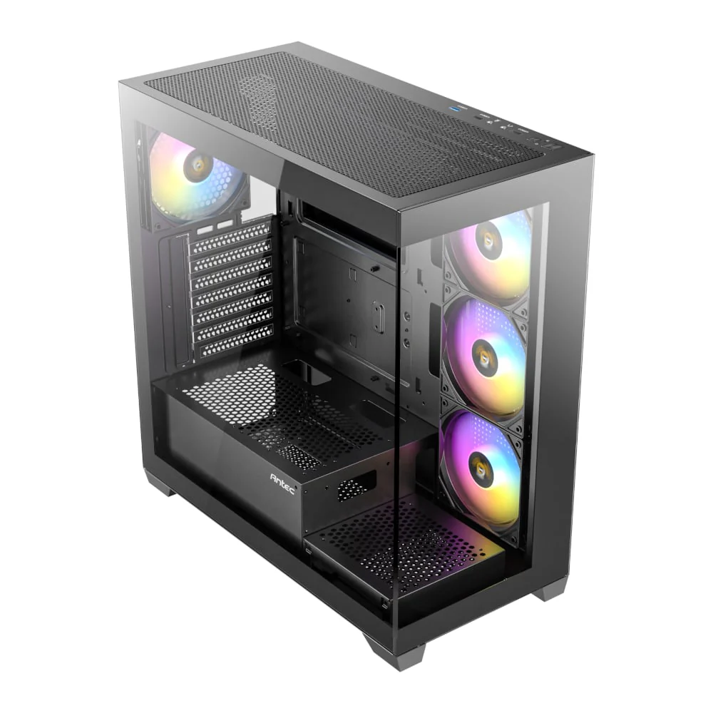 Antec CX300 ARGB ATX Gaming Chassis – Black | Tempered Glass, 4 ARGB Fans, 360mm Radiator Support - Image 4