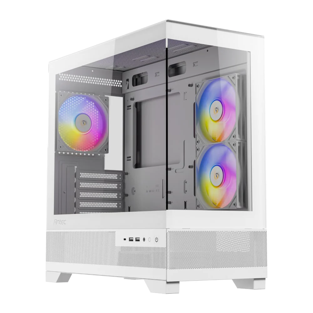 Antec CX500M Micro-ATX | ITX RGB Mini-Tower Gaming Chassis Type-C - White - Image 5