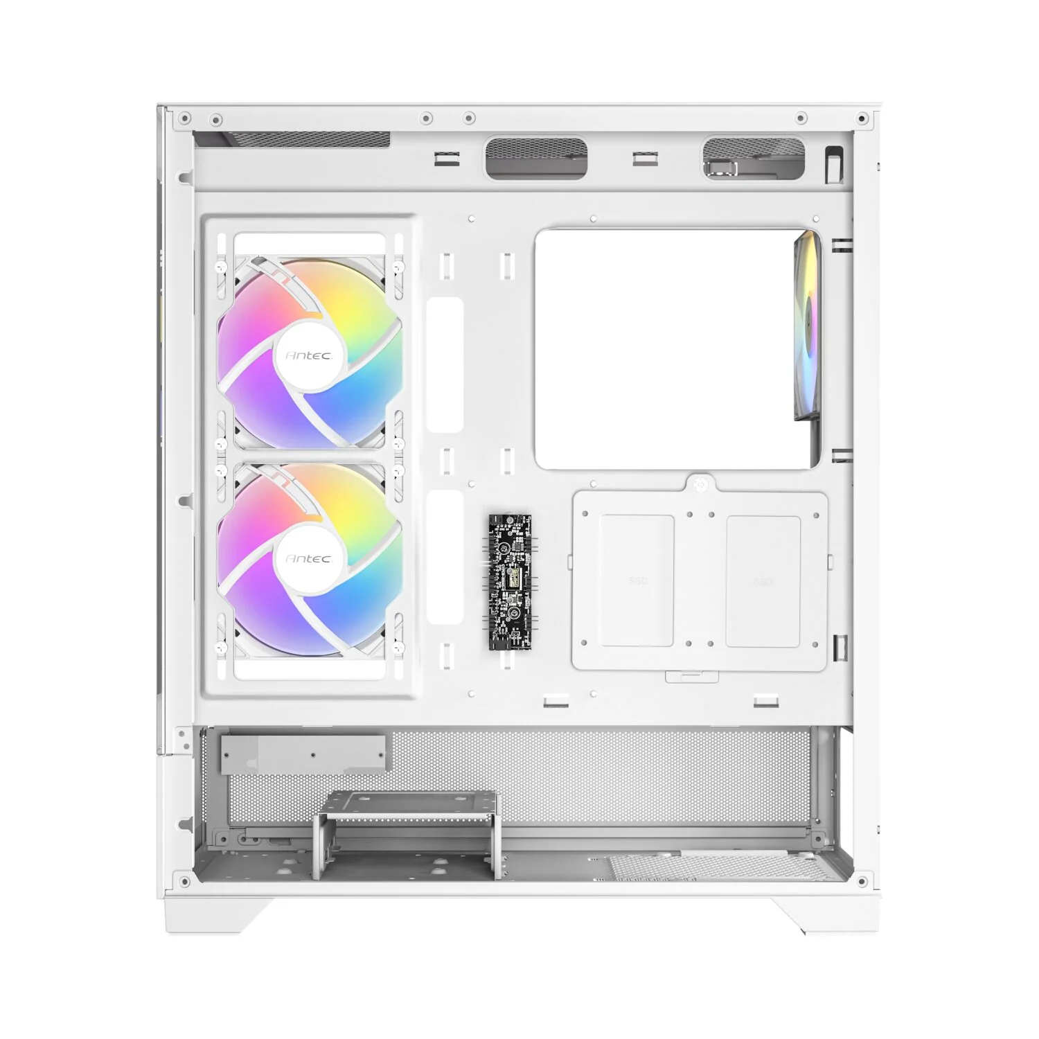 Antec CX700 ARGB Mid-Tower Gaming Chassis - White - Image 3
