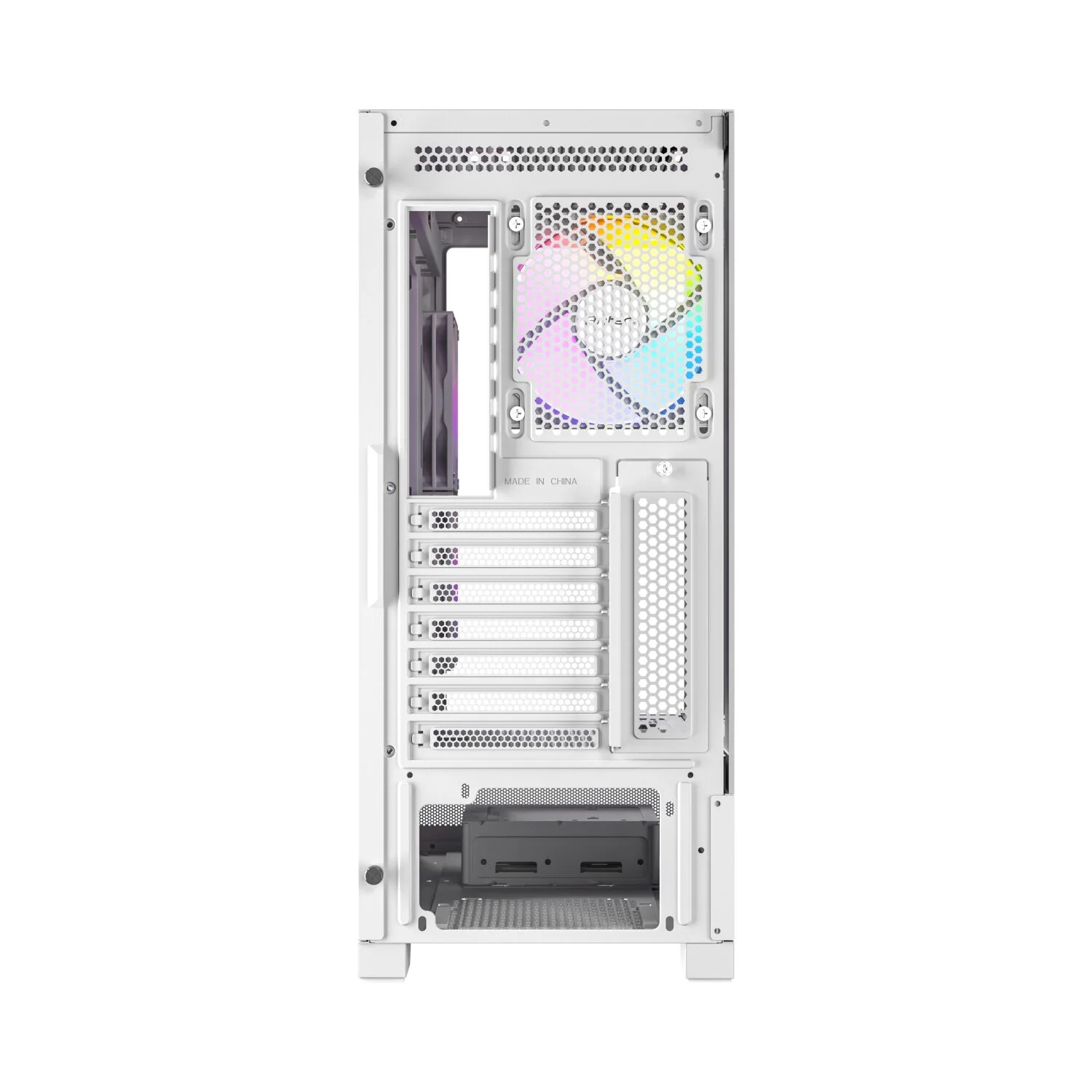 Antec CX700 ARGB Mid-Tower Gaming Chassis - White - Image 4