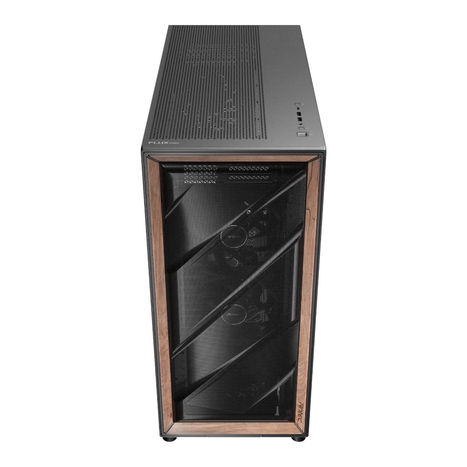 Antec FLUX PRO E-ATX Full Tower Gaming Chassis – Black - Image 3