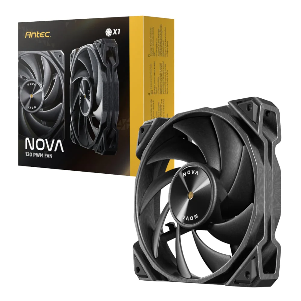 Antec NOVA 120 PWM Fan with Speed Controller - Black - Image 6