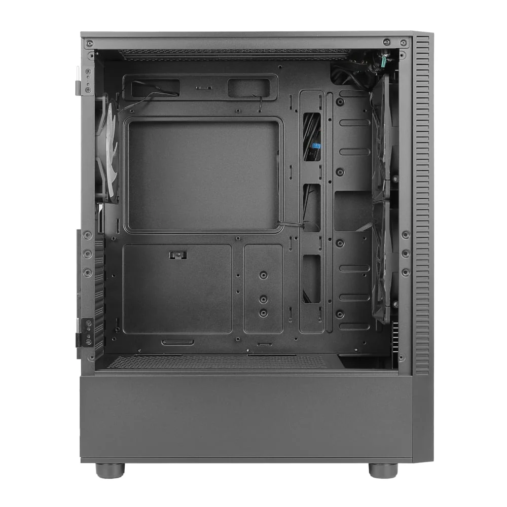 Antec NX410 V2 ATX | Micro-ATX | ITX ARGB Mid-Tower Gaming Chassis - Black - Image 3