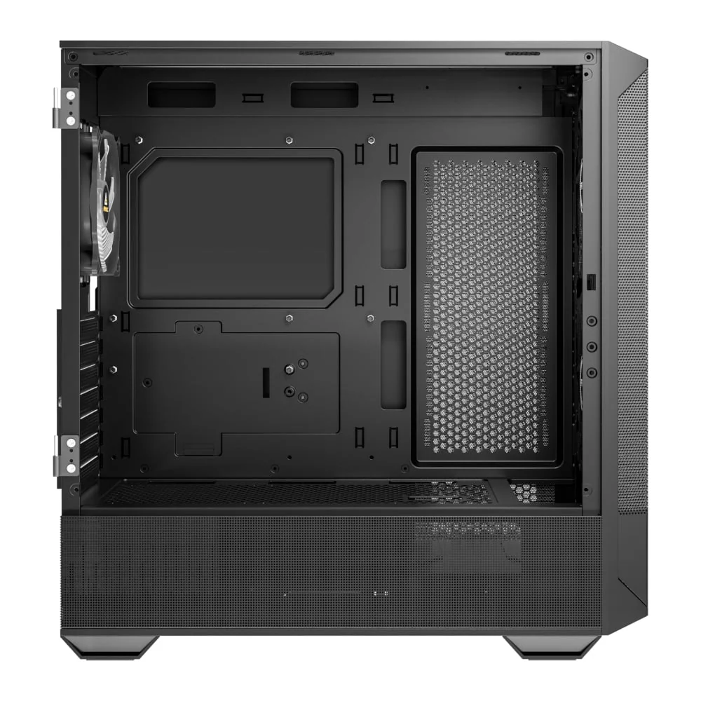 Antec NX416L ATX | Micro-ATX | ITX ARGB Mid-Tower Gaming Chassis - Black - Image 3