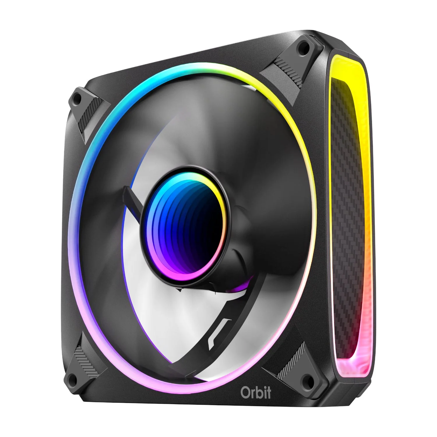 Antec ORBIT PWM 120mm ARGB Fan 3 Pack - Black - Image 2