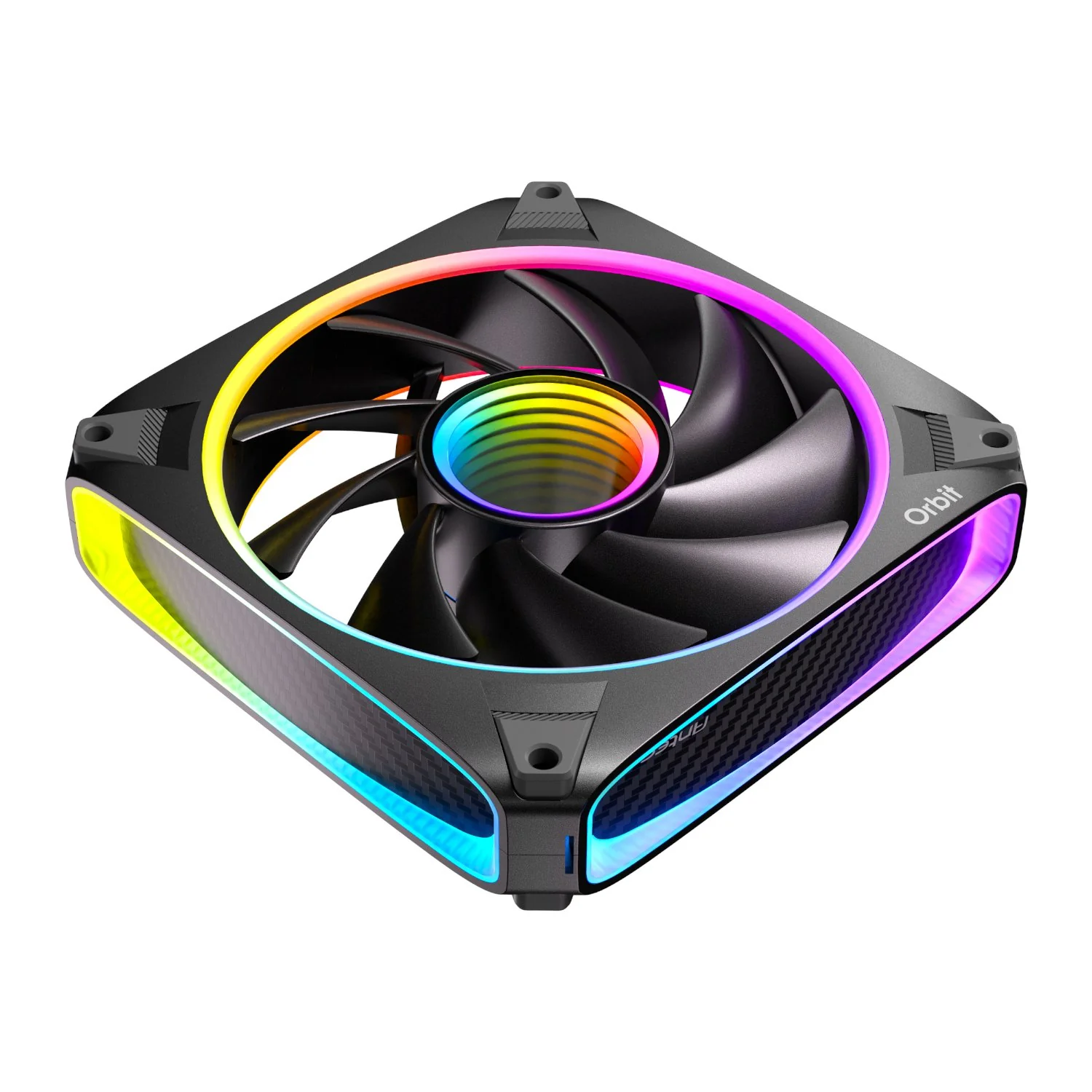 Antec ORBIT PWM 120mm ARGB Fan 3 Pack - Black - Image 4