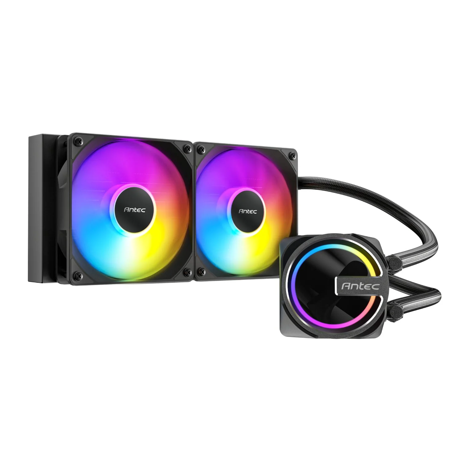 Antec Skeleton 240 ARGB CPU Liquid Cooler Black - Image 3