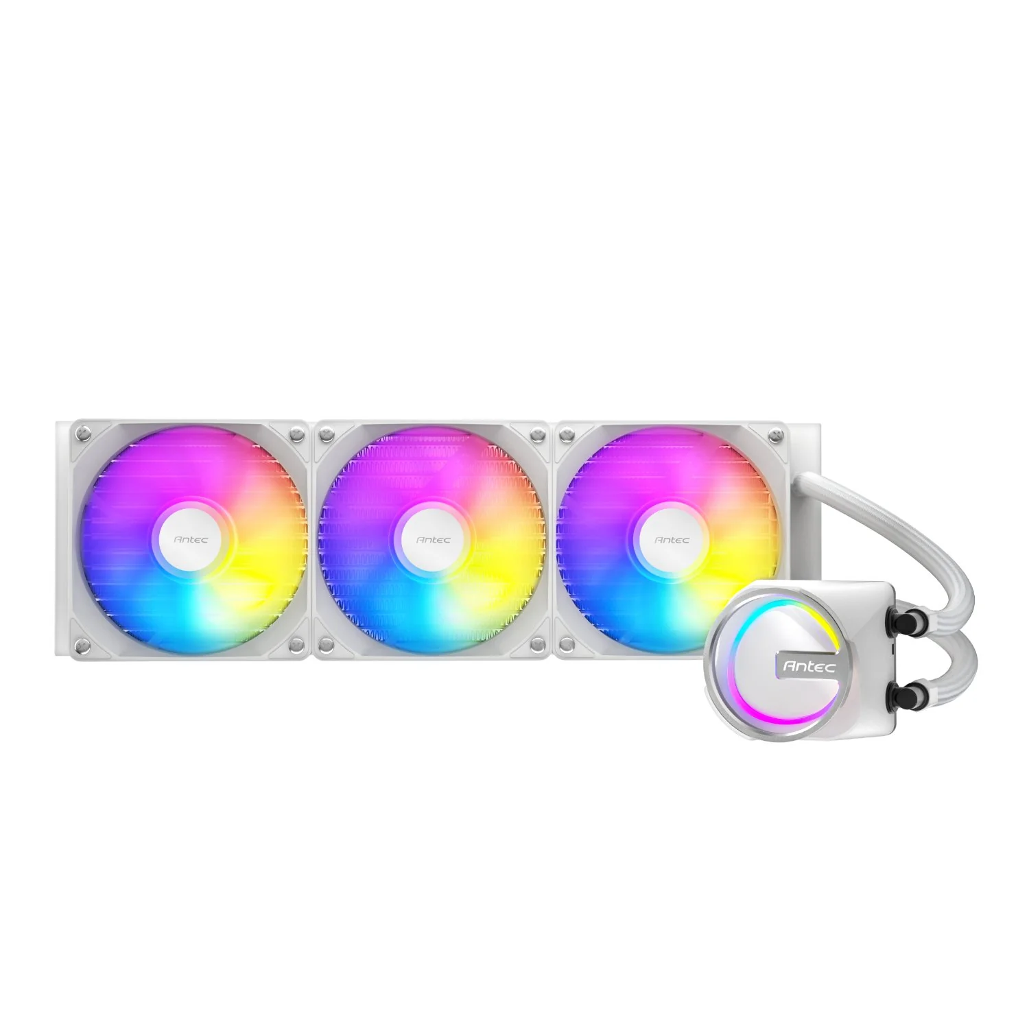 Antec Skeleton 360 ARGB CPU Liquid Cooler White - Image 2