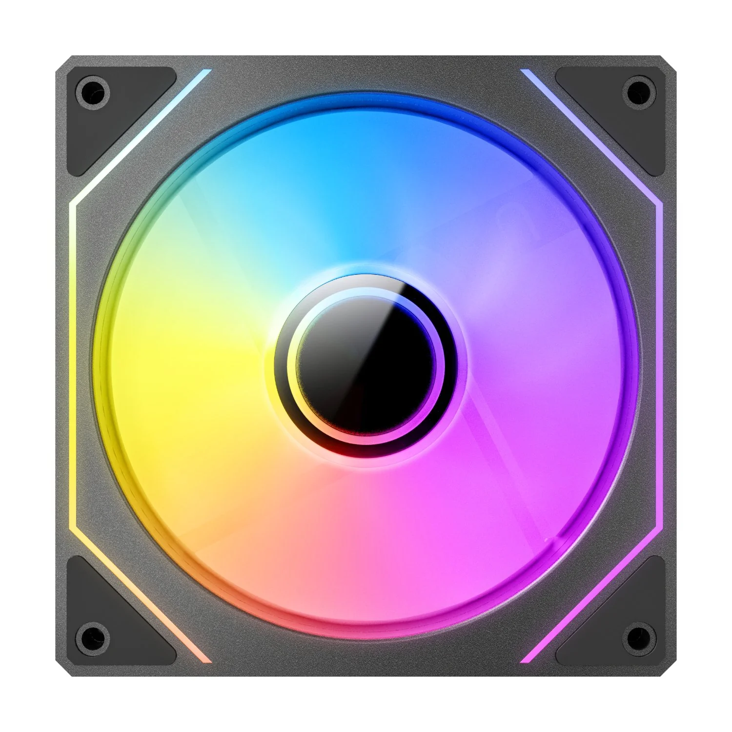 Antec VISION PWM 120mm ARGB Infinity Mirror Case Fan 3 Pack Black - Image 3