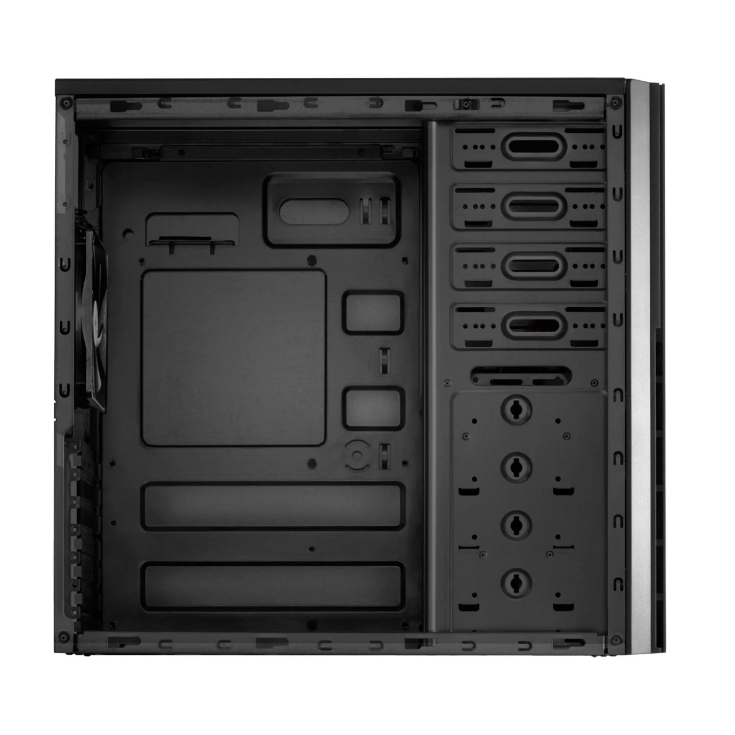 Antec VSK4000B ATX | Micro-ATX | ITX  Mini -Tower Chassis - Black - Image 2