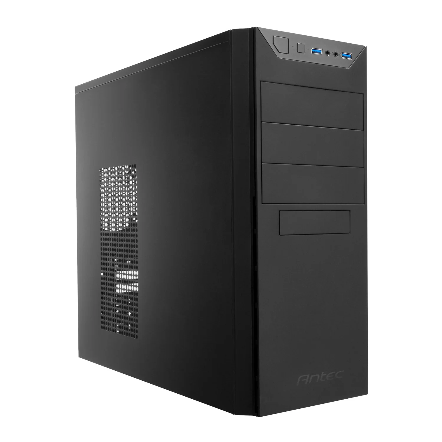 Antec VSK4000B ATX | Micro-ATX | ITX  Mini -Tower Chassis - Black - Image 5