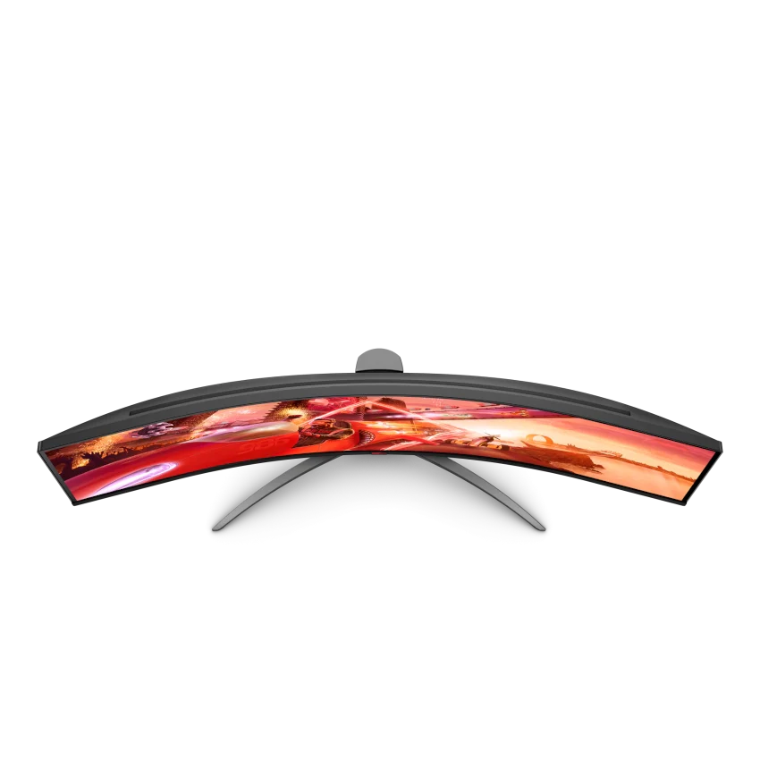 AOC AGON AG493UCX2 49" Curved Dual QHD Gaming Monitor – 5120x1440, 165Hz, 1ms, FreeSync Premium, USB-C, HDMI, DP, VESA, 3 Year Warranty - Image 3