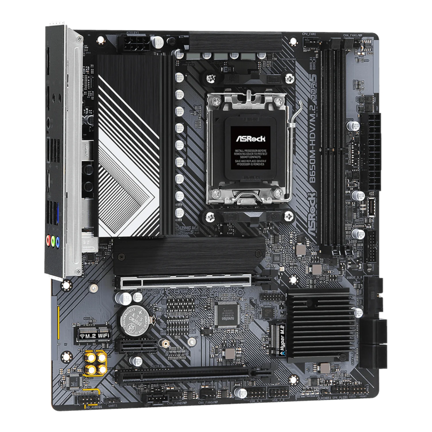 ASRock B650M-HDV/M.2 AM5 Micro-ATX Motherboard - Image 3