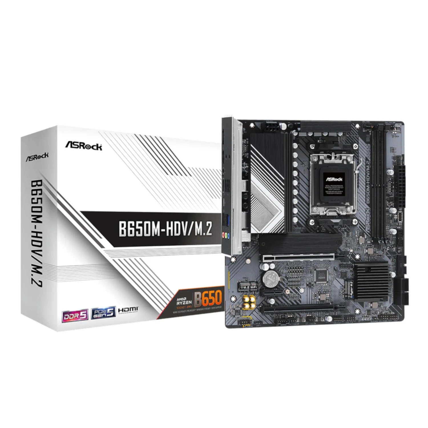 ASRock B650M-HDV/M.2 AM5 Micro-ATX Motherboard - Image 5
