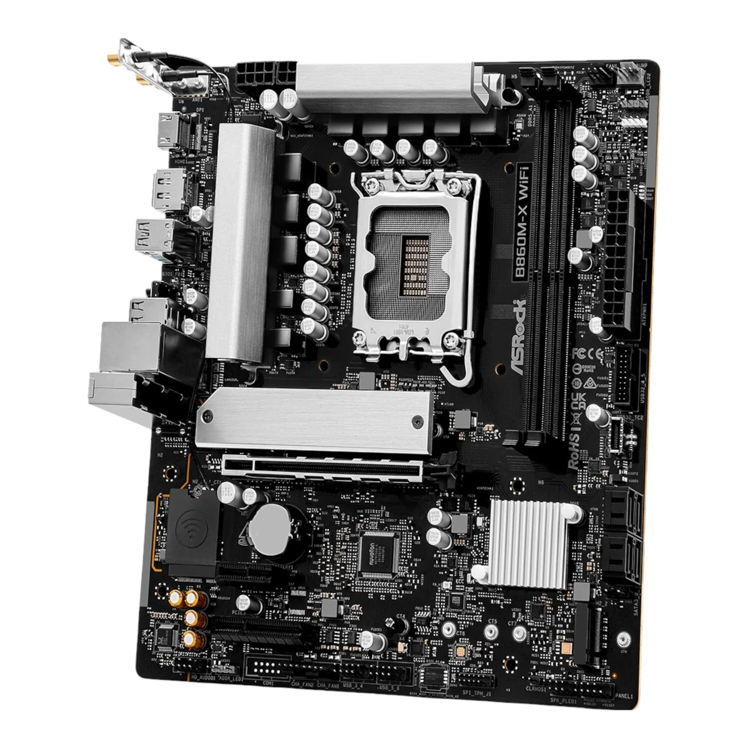 ASRock B860M-X Micro ATX DDR5 Motherboard (PCIe 5 and Wi-Fi 6E) - Image 4