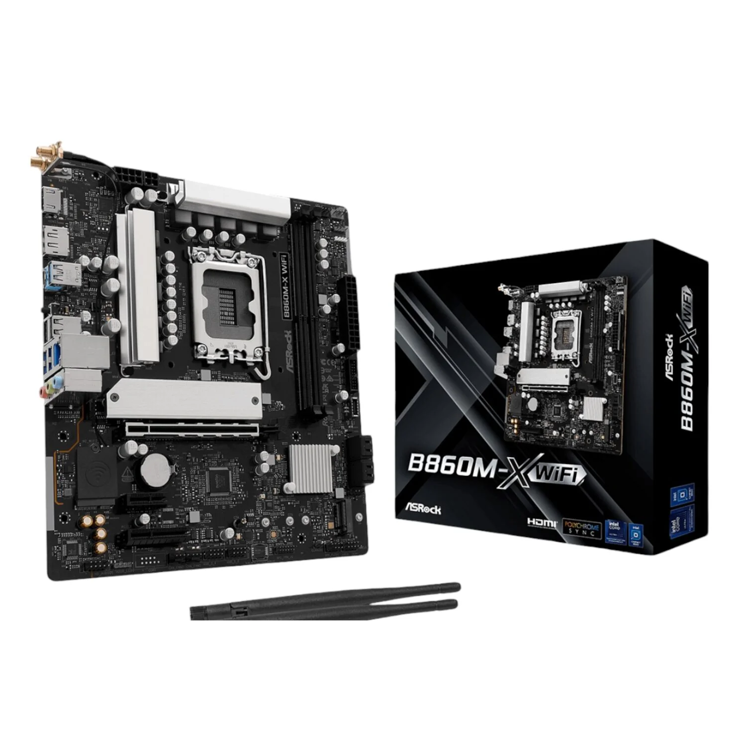 ASRock B860M-X Micro ATX DDR5 Motherboard (PCIe 5 and Wi-Fi 6E) - Image 6