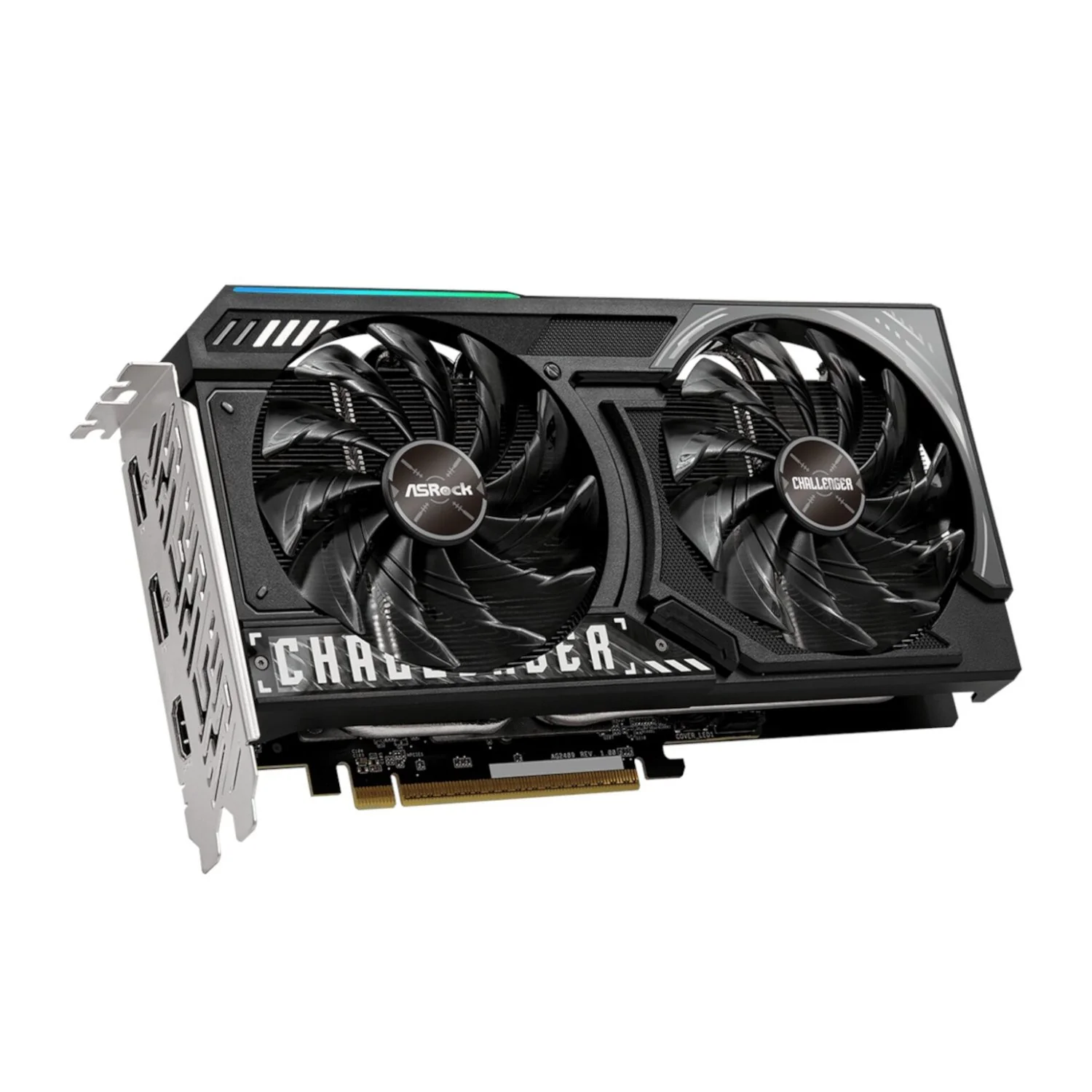 ASRock Radeon RX 9060 XT Challenger 16GB OC Graphics Card (RDNA™ 4, PCIe 5.0) - Image 3