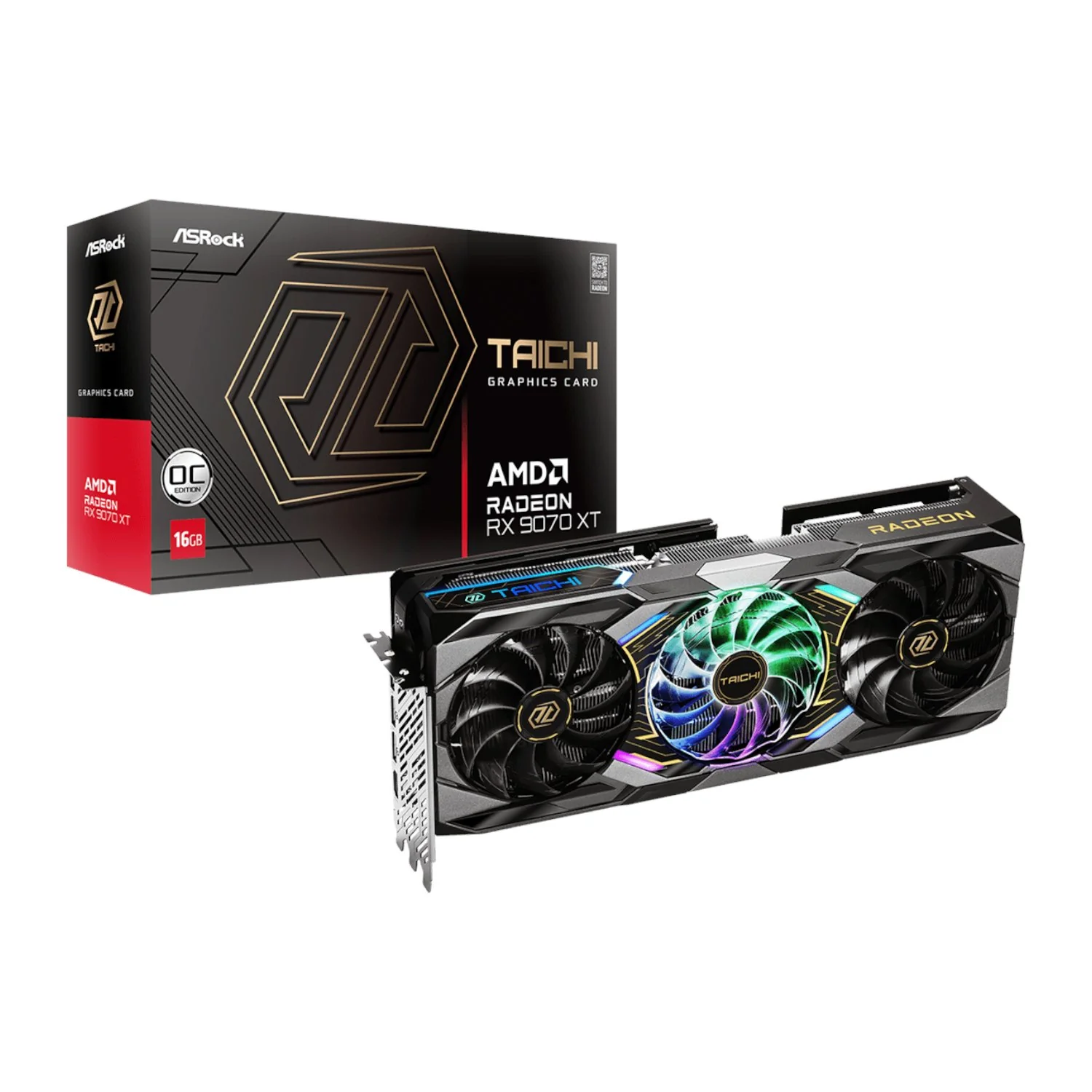 ASRock Radeon RX9070 XT Taichi 16G OC Graphics Card - Image 5