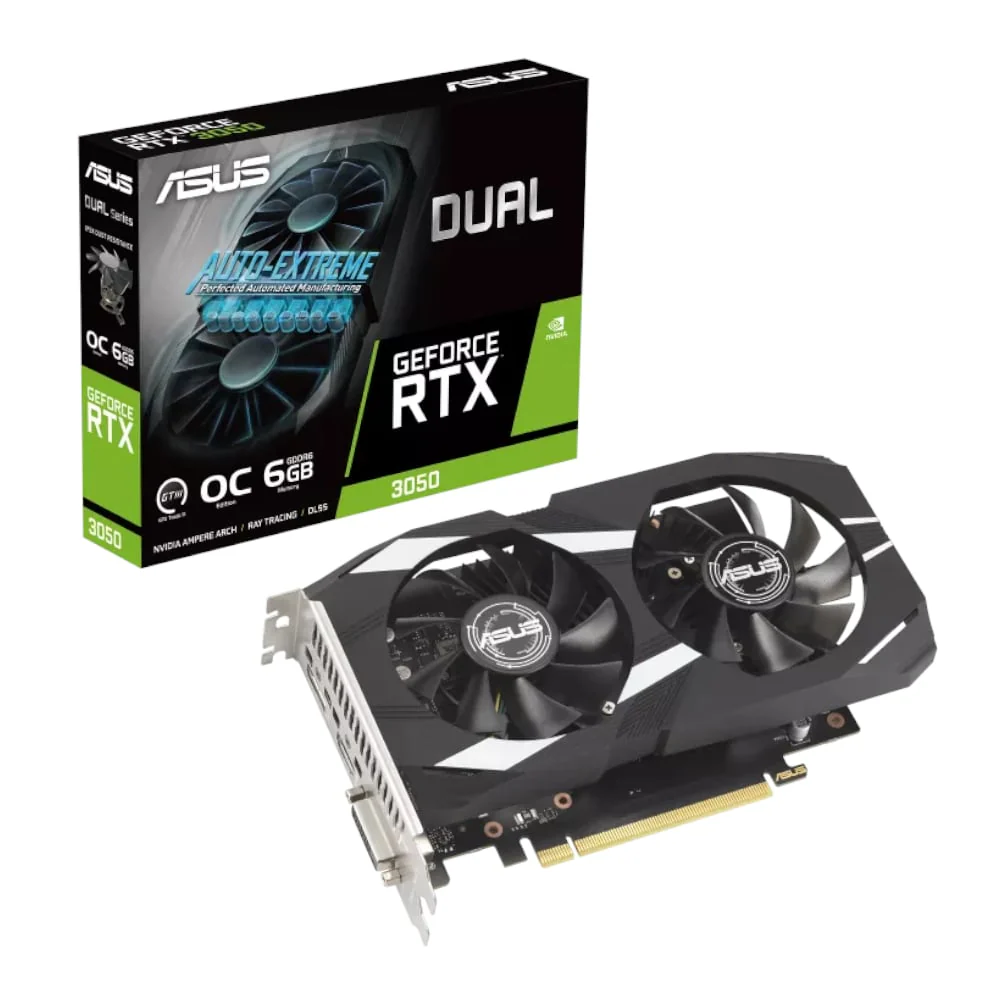 ASUS Nvidia GeForce RTX 3050 Dual OC 6G Graphic Card - Image 6
