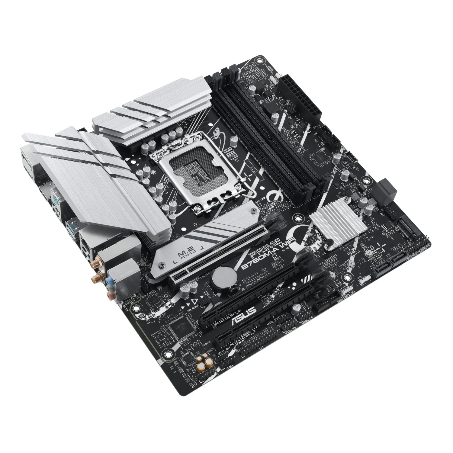 Asus PRIME B760M-A WIFI Intel LGA1700 M-ATX Motherboard - Image 3