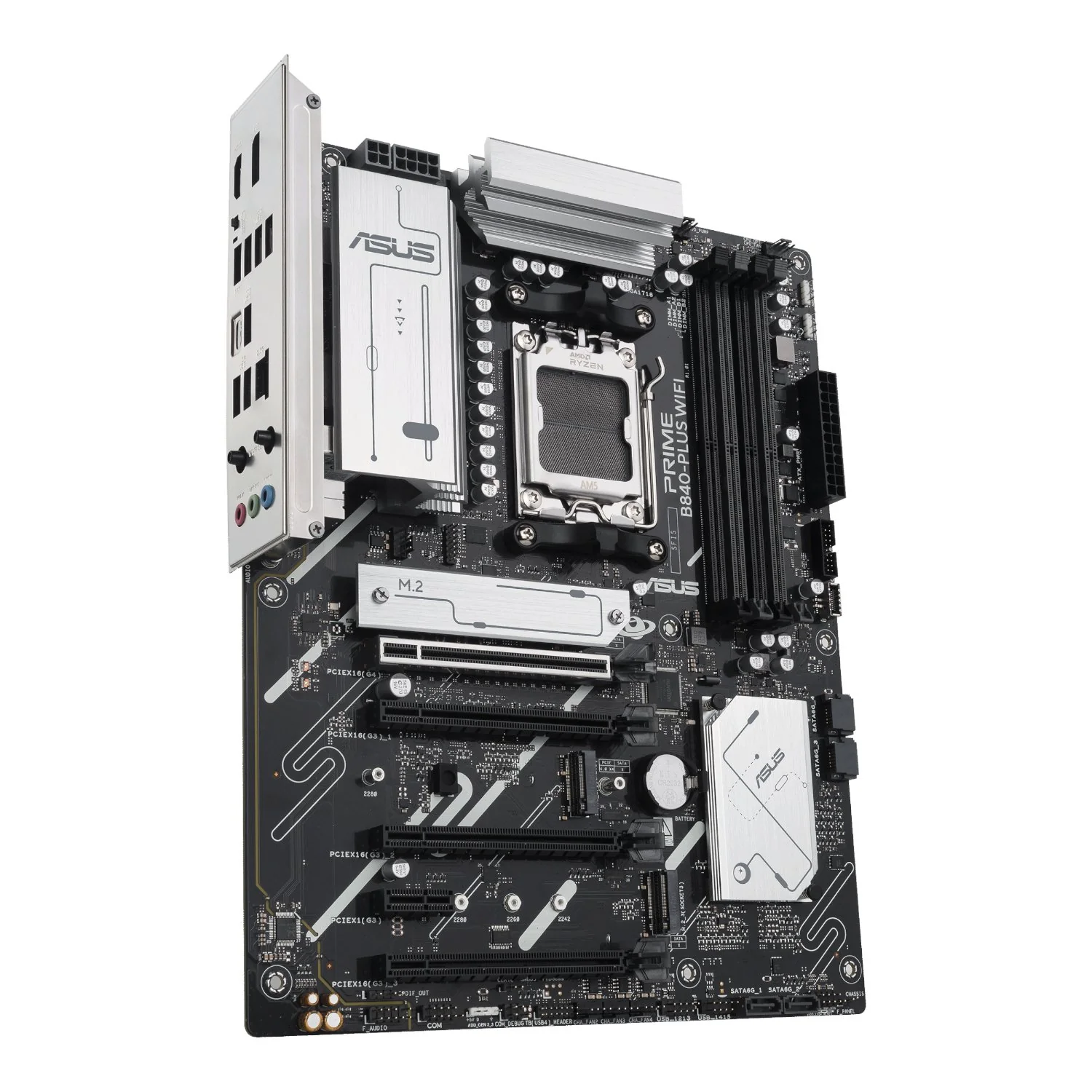 Asus PRIME B840-PLUS WIFI AMD AM5 ATX Gaming Motherboard - Image 2