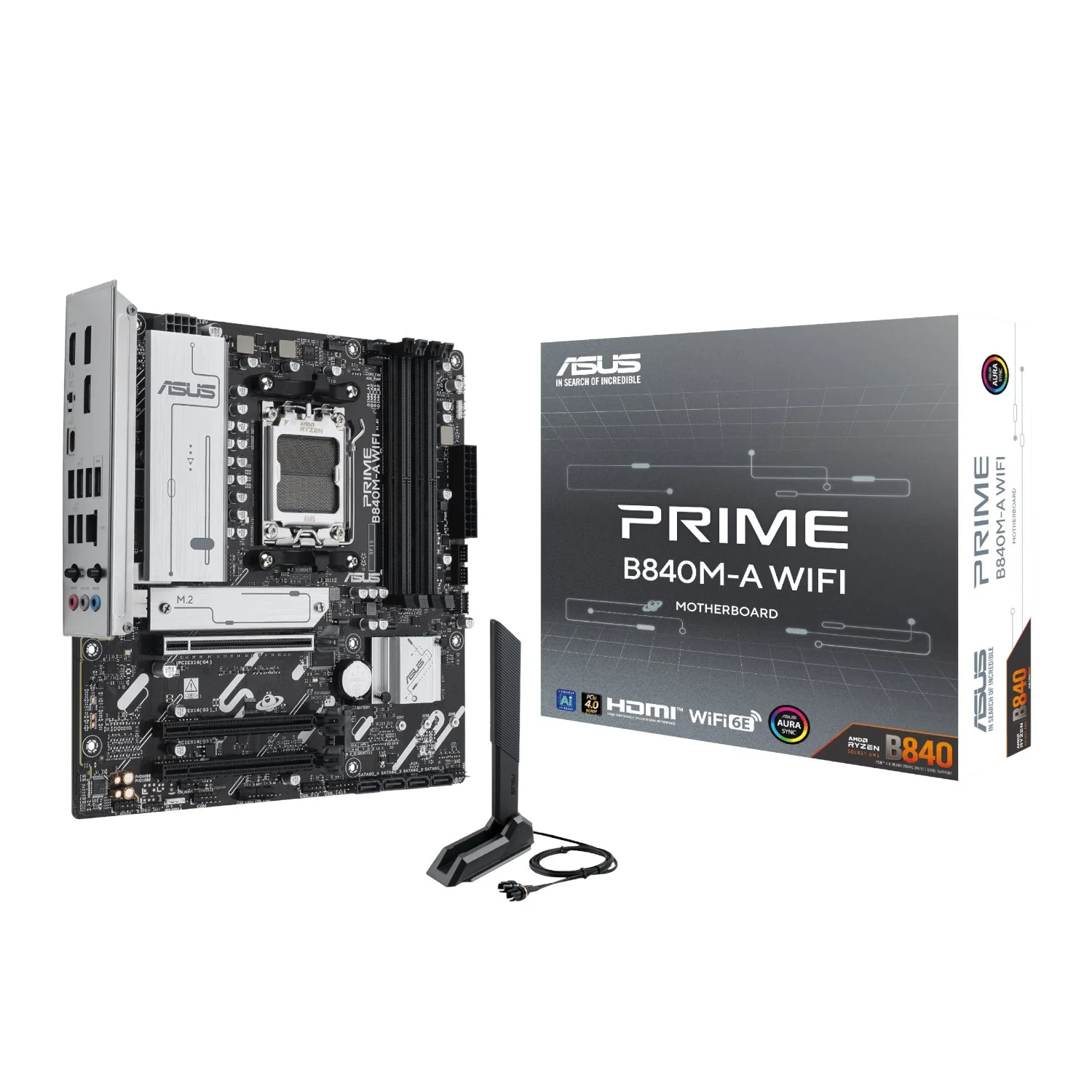 Asus PRIME B840M-A WIFI M-ATX Gaming Motherboard - Image 5